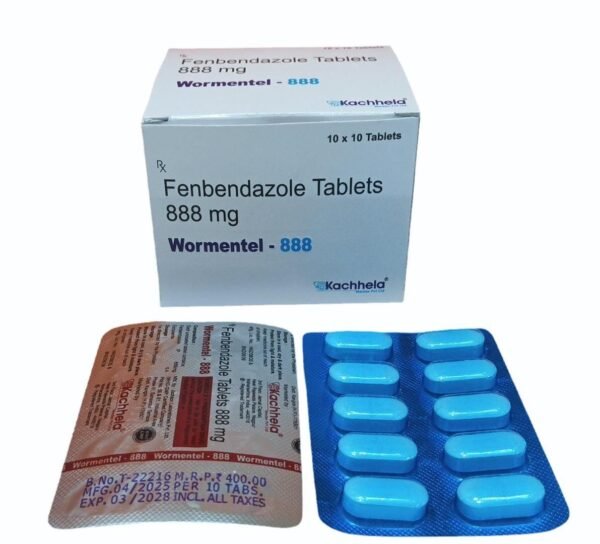 Fenbendazole 888Mg (Wormentel)